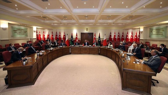 Ankara'da Libya için üçlü toplantı