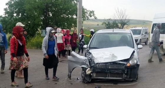 Ankara'da trafik kazası: 11 yaralı