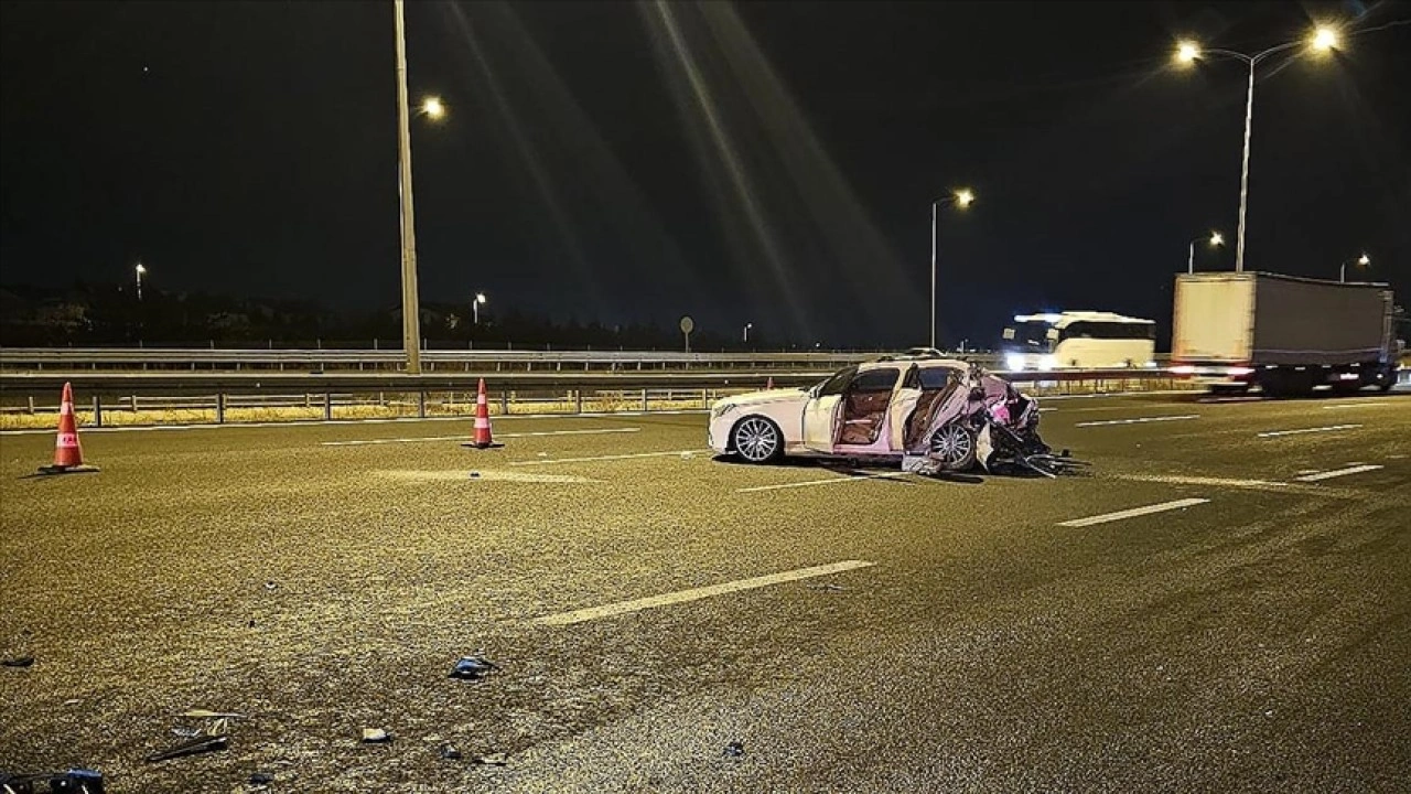 Ankara'daki trafik kazasında bir kişi öldü, 3 kişi yaralandı