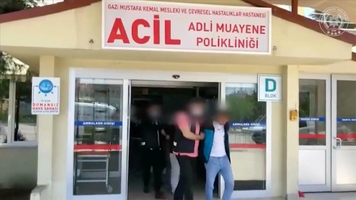 Ankara'da uyuşturucu operasyonlarında yakalanan 50 zanlı tutuklandı