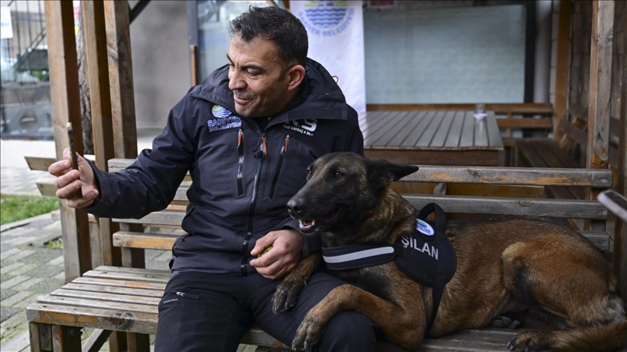 Anneannenin, enkazda torununun yerini tespit eden hassas burun Şilan'la duygulandıran bağı