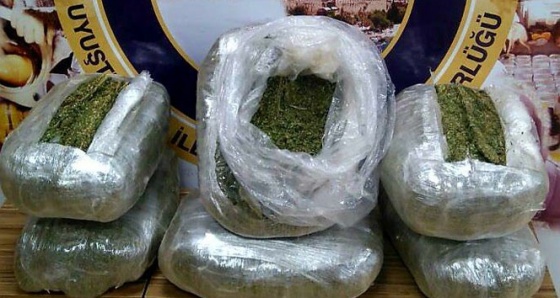 Antalya’da 61 kilo esrar ele geçirildi