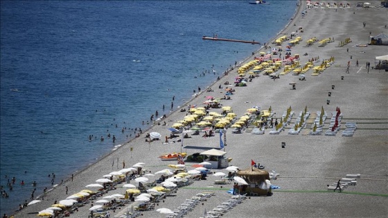 Antalya'da hava sıcaklığı 38 dereceye ulaştı