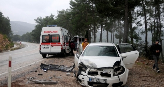 Antalya’da iki ayrı trafik kazası: 1’si ağır 6 yaralı