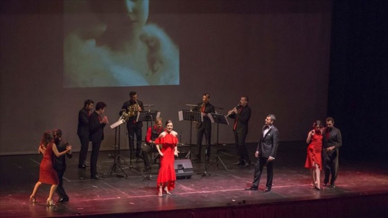 Antalya Devlet Opera ve Balesi 'Tangoloji' konserini sahneledi