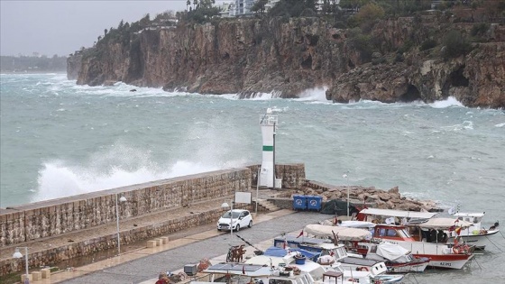 Antalya için kuvvetli fırtına uyarısı