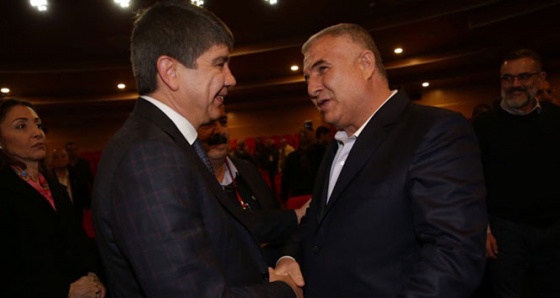 Antalyaspor'un başkan adayı Bulut'tan Hamzaoğlu'na destek
