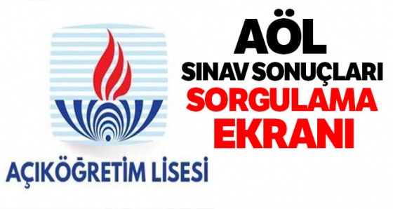 AÖL Sınav Sonuçları Sorgulama|MEB Açıköğretim Lisesi Sınav Sonuçları Sorgulama Ekranı