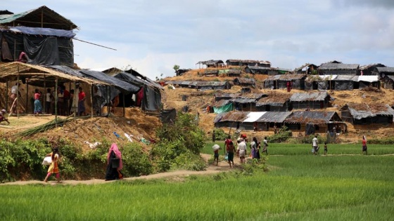 Arakan'da sistematik kundaklamalar uyduyla görüntülendi