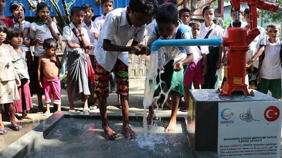 Arakan halkına 'Cansuyu' oldular