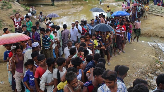 Arakanlı Müslümanlar Bangladeş sınırında yaşama mücadelesi veriyor