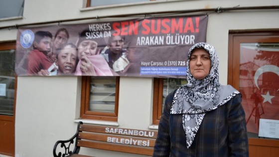 Arakanlılara sözünü tutmak için tek başına yardım topluyor