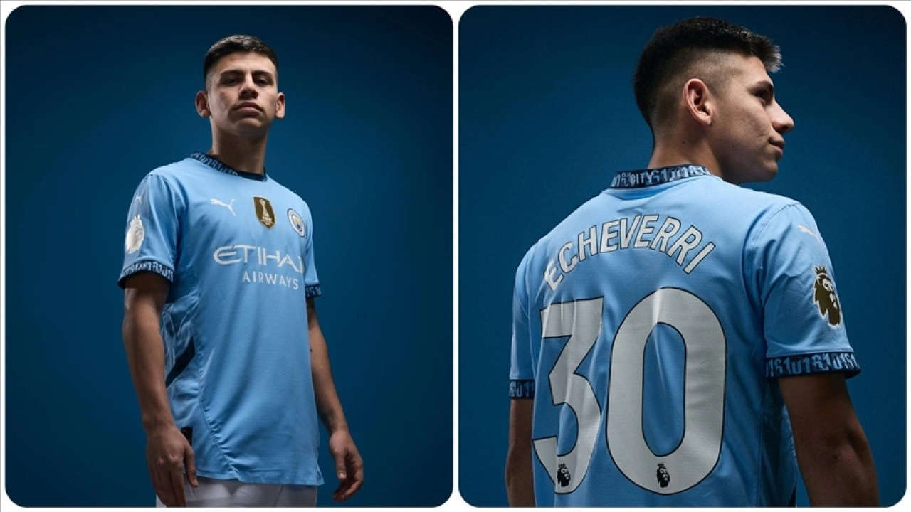 Arjantinli genç yıldız Claudio Echeverri, Manchester City'de