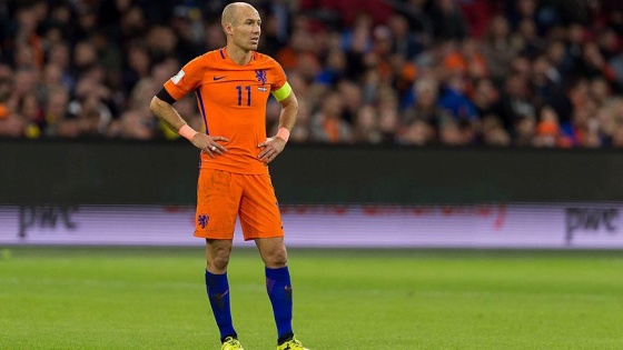 Arjen Robben milli takımı bıraktı