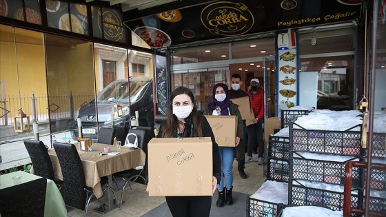 'Askıda çorba' askıya alınınca, iyiliği ramazan kolisine sığdırdılar