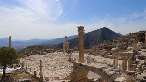 'Aşkların ve imparatorların şehri' Sagalassos 5 ayda 30 bin ziyaretçi ağırladı
