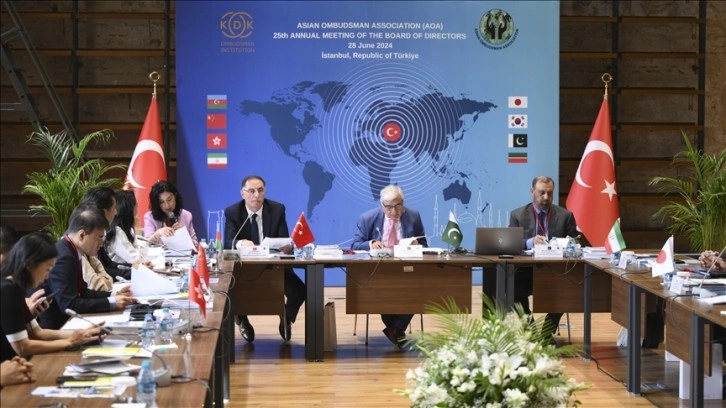 Asya Ombudsmanlar Birliği 25. Yönetim Kurulu Toplantısı, İstanbul'da yapıldı