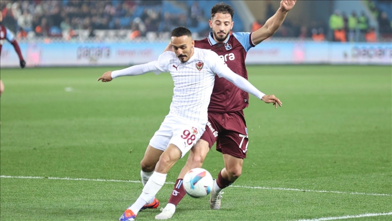 Atakaş Hatayspor, Trabzonspor'u mağlup etti