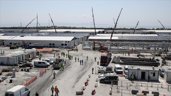 Atatürk Havalimanı ve Sancaktepe hastanelerinin inşaatı devam ediyor