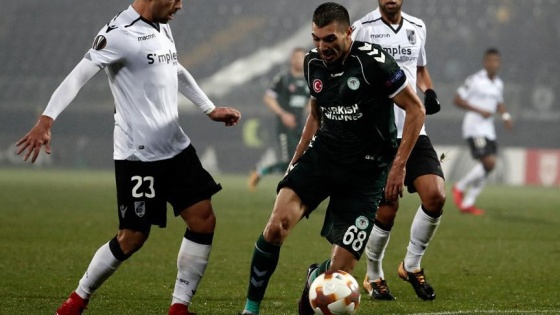 Atiker Konyaspor UEFA Avrupa Ligi'ne veda etti