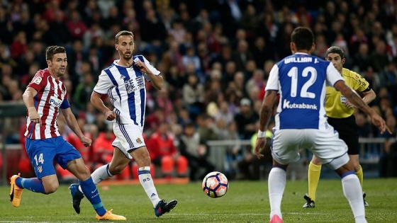 Atletico Madrid 3 puana tek golle uzandı