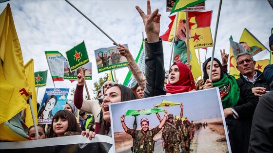 Avrupa'nın reddettiği 'YPG/PKK bağlantısı' kendi sokaklarında