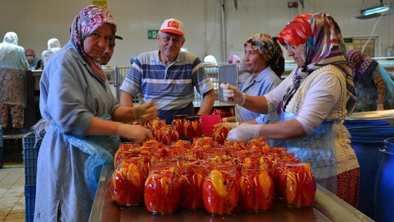 Avrupa sofralarının 'közlenmiş biberi' Biga'dan