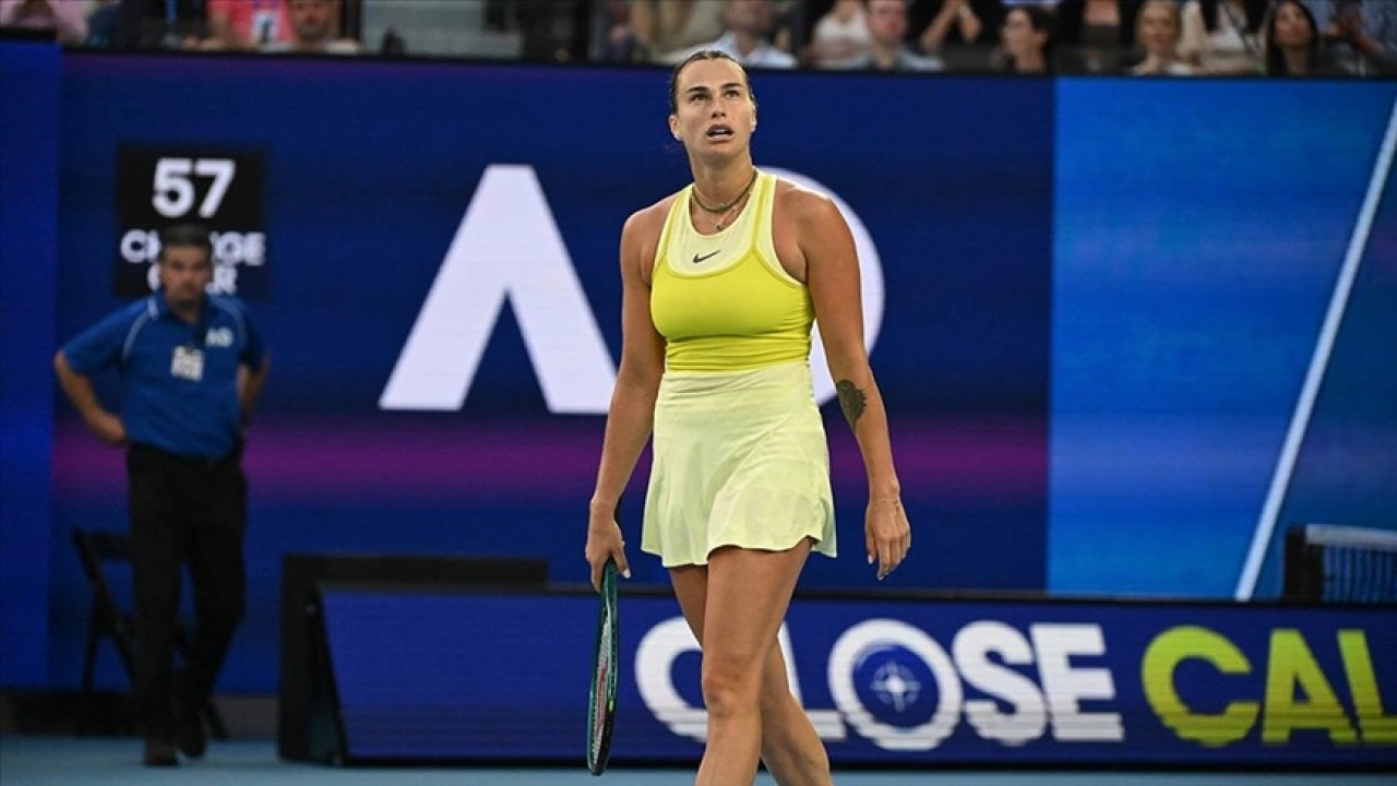 Avustralya Açık'ta son şampiyon Aryna Sabalenka yarı finalde