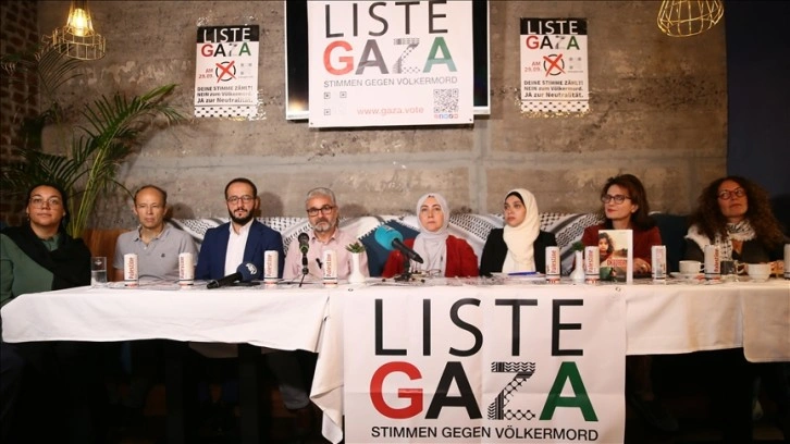 Avusturya'da 29 Eylül'de yapılacak seçimde yarışacak "Liste Gaza'nın" adayl