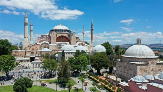 Ayasofya-i Kebir Cami-i Şerifi'nde ikindi namazı kılındı