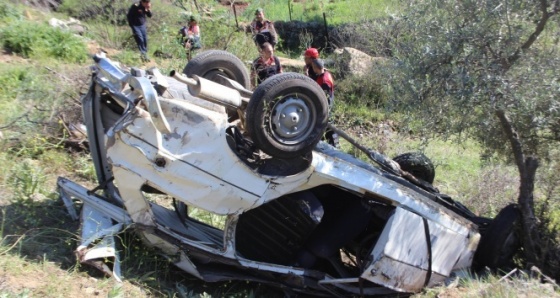 Aydın’da feci kaza: 1 kişi öldü, biri çocuk 4 kişi yaralandı