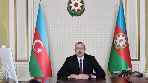 Azerbaycan Cumhurbaşkanı Aliyev: Kısıtlayıcı önlemleri insanlarımızın hayatını korumak için aldık