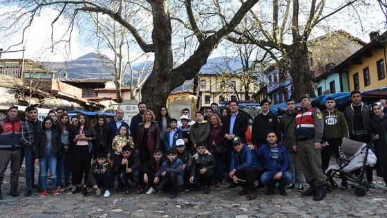 Azerbaycan'dan gelen 40 şehit çocuğu Bursa'yı gezdi