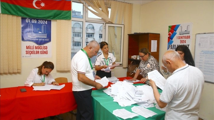 Azerbaycan'da 1 Eylül'de yapılan parlamento seçimlerinin resmi sonuçları açıklandı