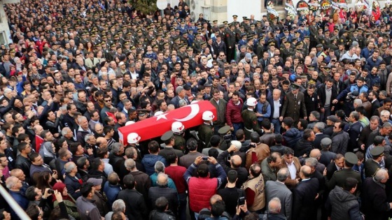 Bab şehitleri son yolculuğuna uğurlandı