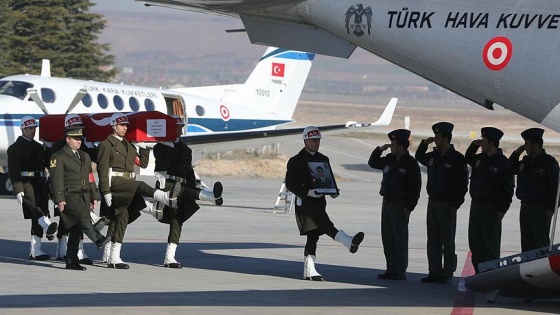 Bab'ta şehit olan 2 asker için tören