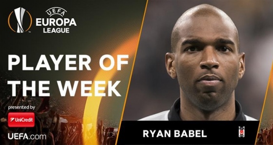 Babel, haftanın futbolcusu seçildi