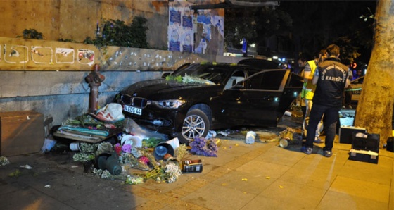 BAĞDAT CADDESİ'NDE ÇİÇEKÇİYİ EZEN ZANLI TESLİM OLDU