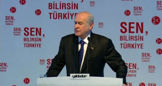 BAHÇELİ: 'HDP HARİÇ HER PARTİYLE KOALİSYONA AÇIĞIZ!'