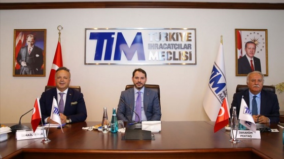 Bakan Albayrak'tan TİM'e ziyaret