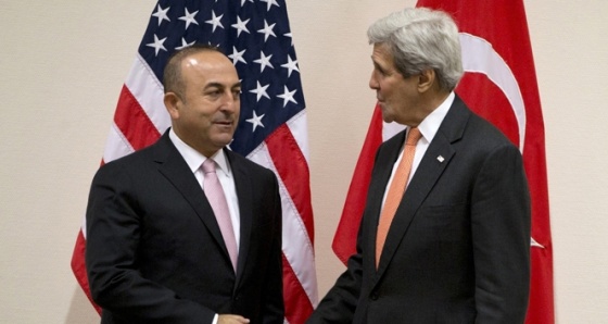 Bakan Çavuşoğlu, ABD’li mevkidaşı Kerry ile görüştü