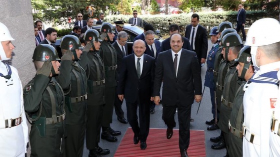 Bakan Işık, Katar Savunma Bakanı El-Atiyye ile görüştü