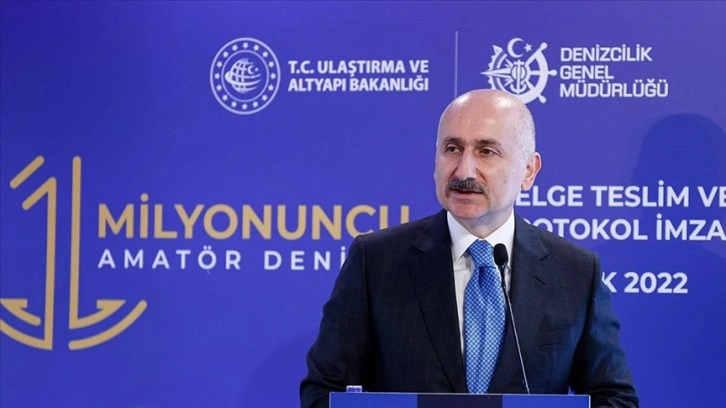 Bakan Karaismailoğlu: 2023 yılından önce 1 milyon amatör denizci hedefine ulaşıldı