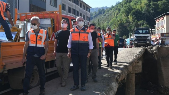 Bakan Karaismailoğlu: Devlet ilk günden itibaren Giresun için seferber oldu