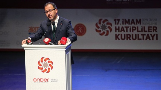 Bakan Kasapoğlu: İmam hatipler bu ülkenin iftihar vesilesi, gözbebeği