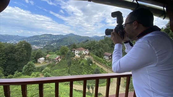 Bakan Kasapoğlu Rize'nin doğal güzelliklerini fotoğrafladı