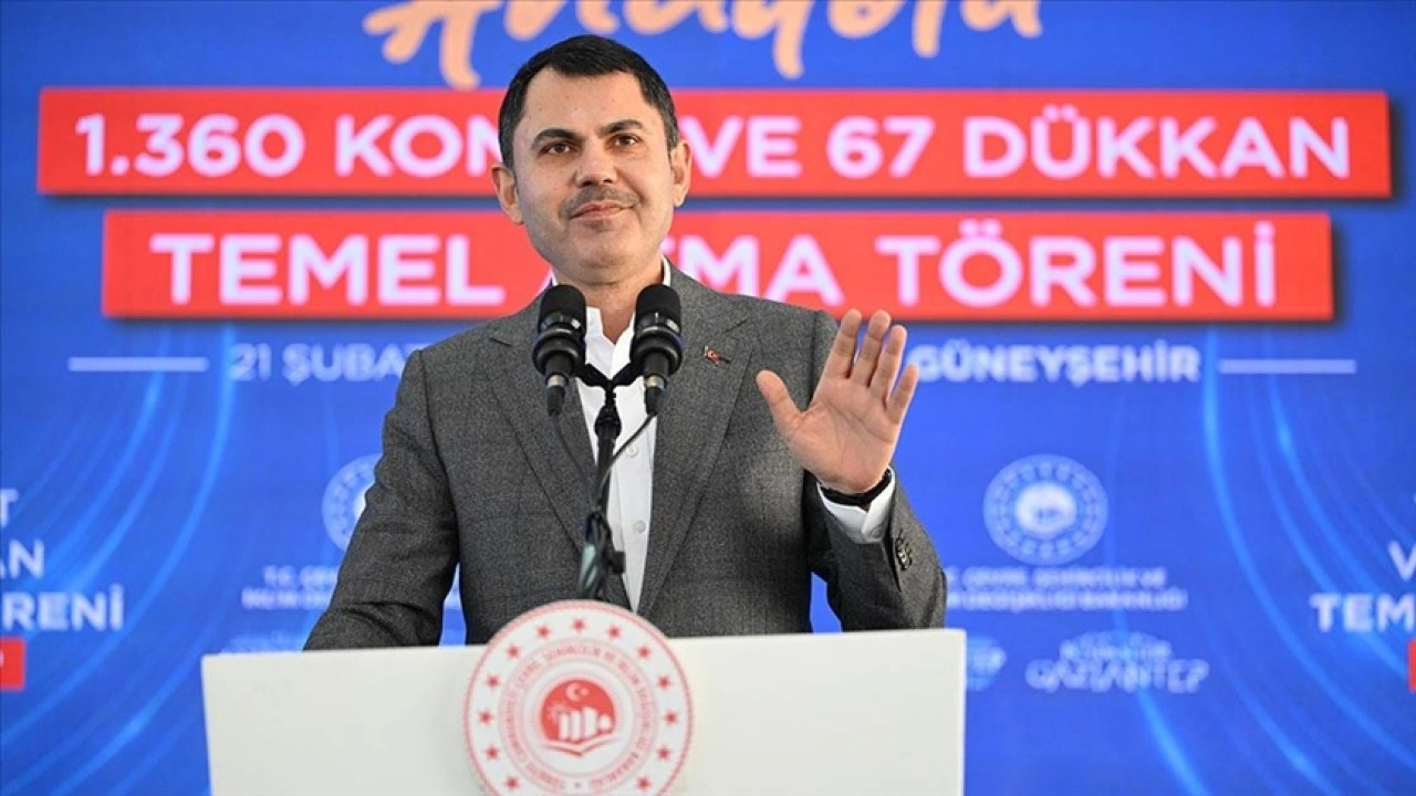 Bakan Kurum: 5 milyon dar gelirli vatandaşımıza yeni yuva imkanı sunduk