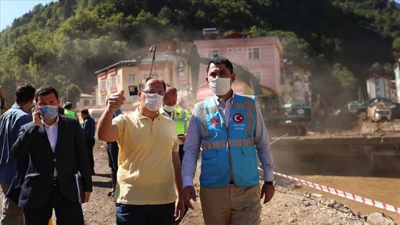 Bakan Kurum: Giresun'da içme suyu hattına ilişkin çalışmalarımız tüm ilçelerde devam ediyor