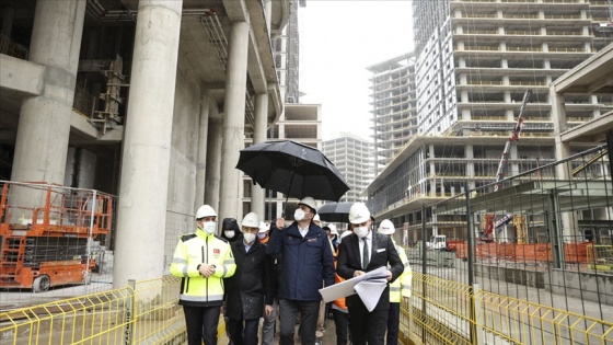 Bakan Kurum: İstanbul Finans Merkezi Projesi yüzde 60 seviyesine gelmiş durumda