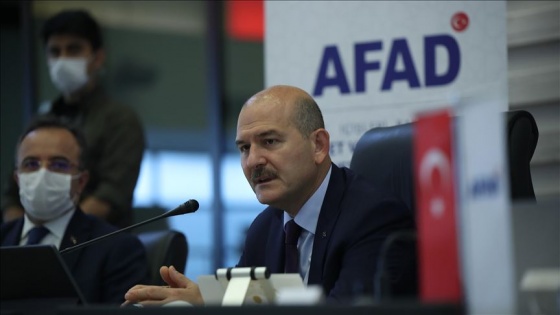 Bakan Soylu, Afet ve Acil Durum Danışma Kurulu 2020 Yılı 1. Toplantısı'na katıldı